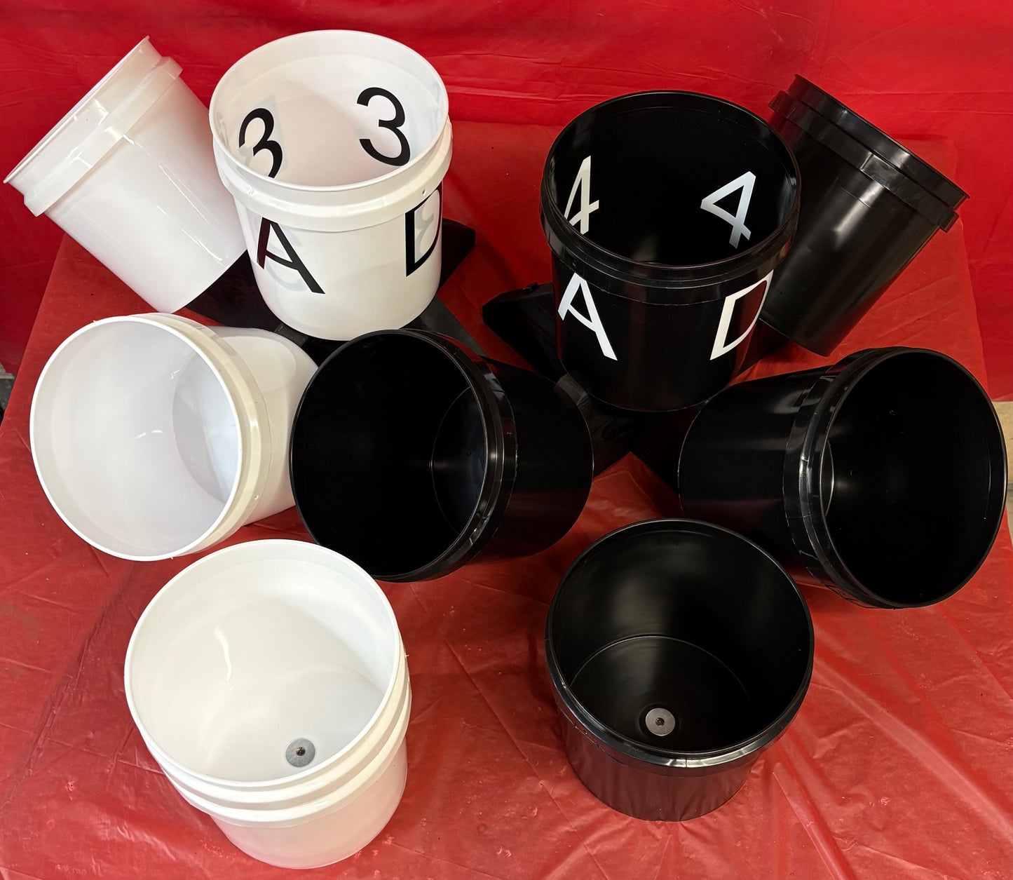 NIST Practice/Test Lane Package With 4 Bases Using 2 Gallon Buckets