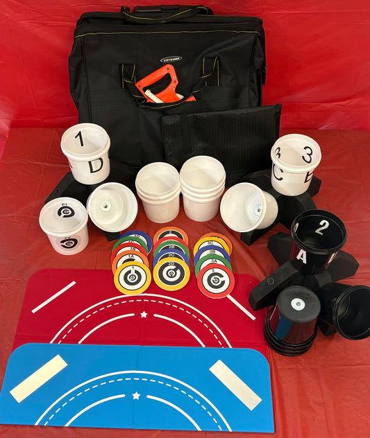 NIST Practice/Test Lane Package Using Quart Buckets