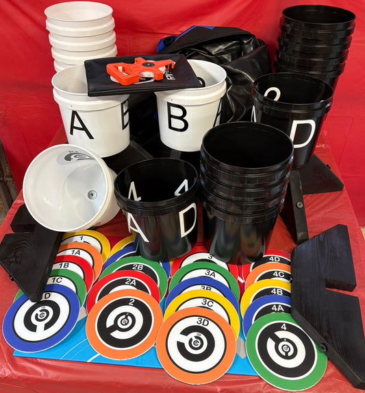 NIST Practice/Test Lane Package With 4 Bases Using 2 Gallon Buckets