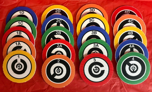 NIST #4 4" Target/Disc Set